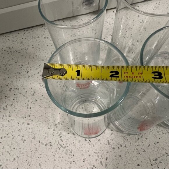 KISKA SALZBURGER STIEGL Set of 6 Pilsner Beer Glasses 7.5 Tall 300 ml - Picture 3 of 9